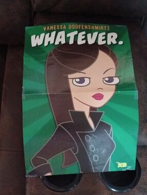 $4 Add-on Vanessa Doofenshmirtz Poster - Phineas & Ferb TV Show